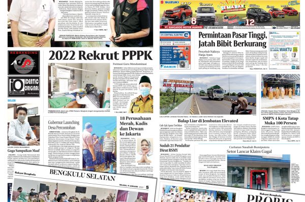 Rakyat Bengkulu 11 Januari 2022