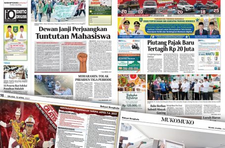 Rakyat Bengkulu 12 April 2022