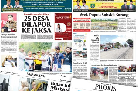 Rakyat Bengkulu 3 agustus 2022