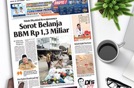 Rakyat Bengkulu 26 September 2022